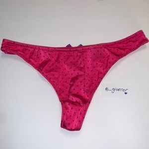 M Sexy Little Things Silky Thong Victoria’s Secret